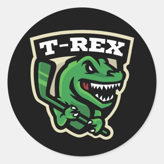 T-Rex Sticker (Voorkant)