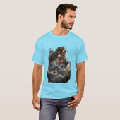 T-Rex Storm Belegering. T-shirt (Voorkant volledig)