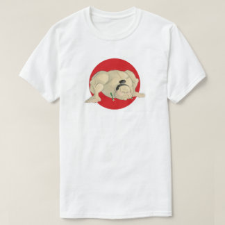 T-Rex Sumo T-Shirt Mannen
