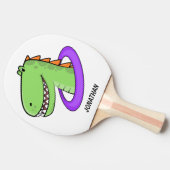 T-Rex Tafeltennisbatje (Zijkant)