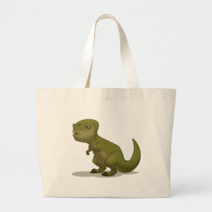 T-Rex-tas Grote Tote Bag
