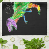 T-Rex Theedoek (Gevouwen)