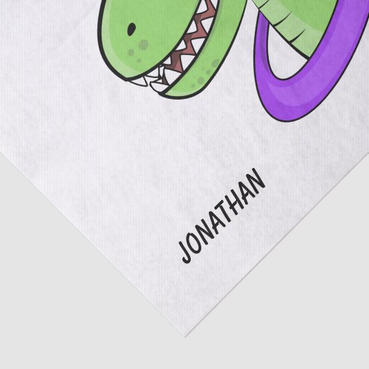 T-Rex Tissuepapier (Detail)