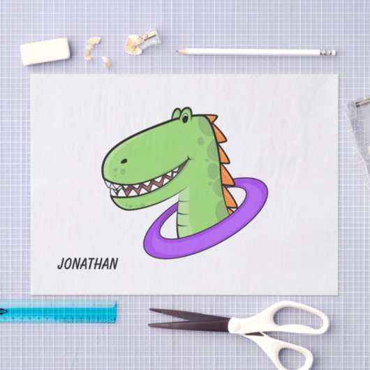 T-Rex Tissuepapier (Craft)