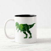 T-Rex Tweekleurige Koffiemok (Links)