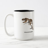 T Rex Tweekleurige Koffiemok (Links)