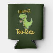 T Rex Tyrannosaurus Illustratie Blikjeskoeler (Voorkant)