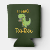 T Rex Tyrannosaurus Illustratie Blikjeskoeler (Achterkant)