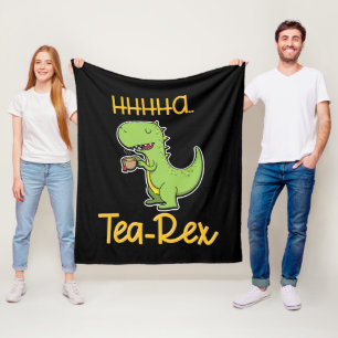 T Rex Tyrannosaurus Illustratie Fleece Deken