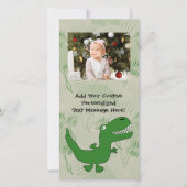 T-Rex Tyrannosaurus Rex Dinosaur Cartoon Kinder jo (Voorkant)