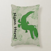 T-Rex Tyrannosaurus Rex Dinosaur Cartoon Kinder jo Decoratief Kussen (Voorkant(Verticaal))