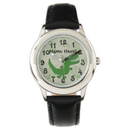 T-Rex Tyrannosaurus Rex Dinosaur Cartoon Kinder jo Horloge