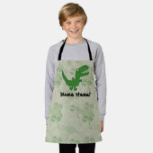 T-Rex Tyrannosaurus Rex Dinosaur Cartoon Kinder jo Schort (Gedragen)