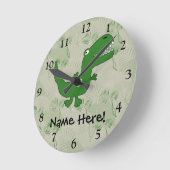 T-Rex Tyrannosaurus Rex Dinosaurus tekening  Ronde Klok (Hoek)