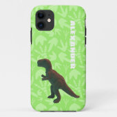 T-Rex Tyranosaurus Rex Speelgoed Dinosaur Heldergr Case-Mate iPhone Case (Achterkant)