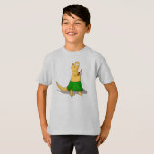 T-Rex Ukulele T-shirt (Voorkant volledig)