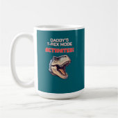 T-Rex Vader Modus Geactiveerd dinosaurus meme Koffiemok (Links)
