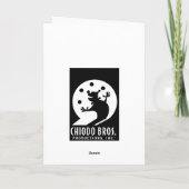 T-Rex Valentijn Feestdagen Kaart (Achterkant)