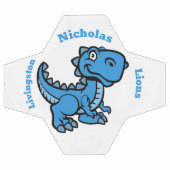 T Rex Voetbal - Blauw (Enkel)