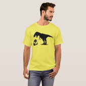 t-rex vs. metermaïde t-shirt (Voorkant volledig)