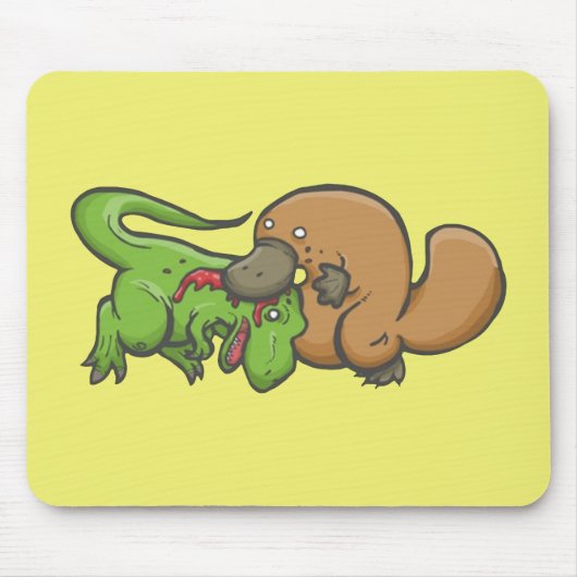 T-rex vs Platypus Muismat (Voorkant)