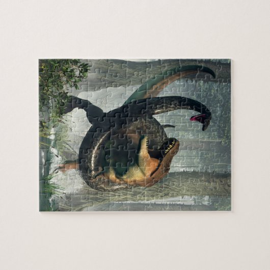 T-Rex vs Titanoboa Legpuzzel (Horizontaal)