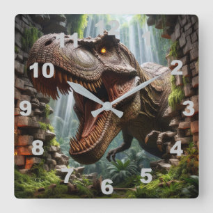 T-Rex wandklok