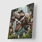 T-Rex wandklok (Hoek)