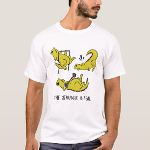 T-Rex-werkstroommodule T-shirt