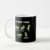T-rex Yoga  Koffiemok (Links)