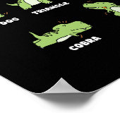 T-rex Yoga  Poster (Hoek)