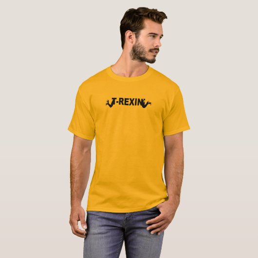T-Rexin' T-shirt (Voorkant volledig)