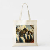 T Rexs matrozen Tote Bag (Achterkant)