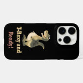 T-Rexy en Ready Dino Cartoon Case-Mate iPhone Case (Achterkant (horizontaal))