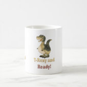 T-Rexy en Ready Dino Cartoon Koffiemok (Center)