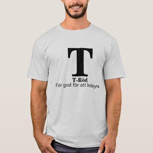 T-Röd T-shirt (Voorkant)