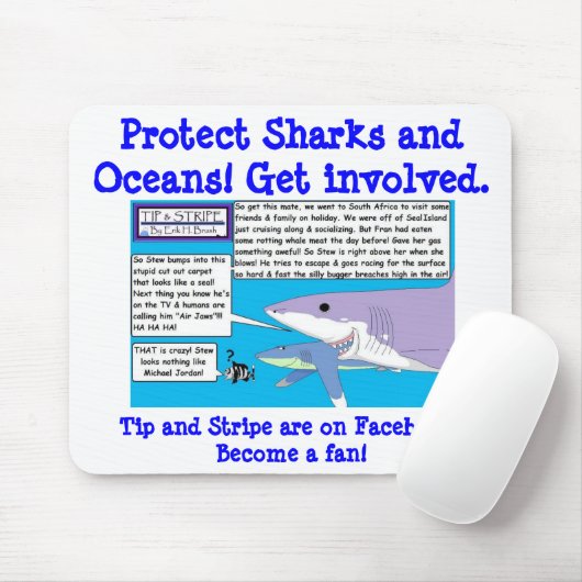 T&S Airjaws Mousepad 01. Muismat (Met muis)