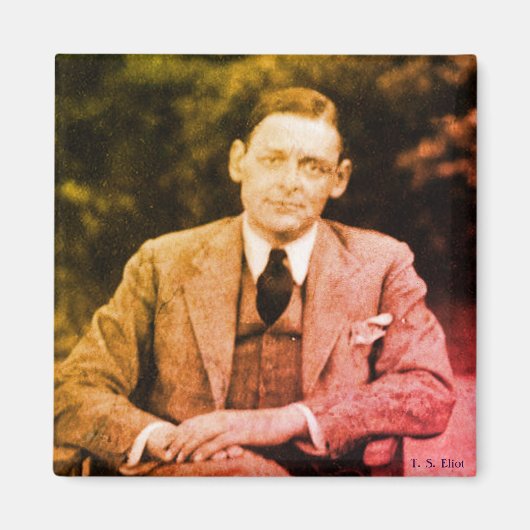T. S. Eliot Magneet (Voorkant)