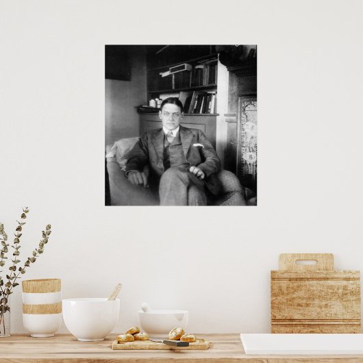 T.S. Eliot Poster (Keuken)