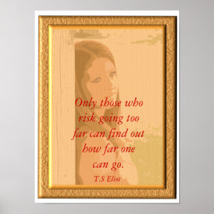 T.S Eliot _ Poster citaat
