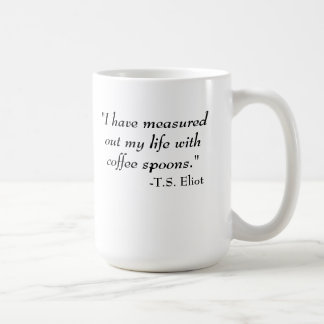 T.S. Eliot quote Koffiemok