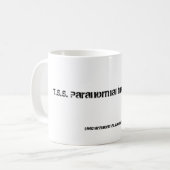 T.S.S. Paranormale onderzoekers Coffee/Tea-Mok Koffiemok (Voorkant links)