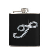 T Script "Diamond Bling"-fles Heupfles (Voorkant)