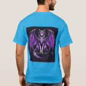 T shart degron cat cotan design cartoon stijl nieu t-shirt (Achterkant)