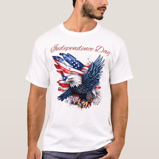 t shert independence day. t-shirt (Voorkant)