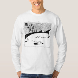 T-Shir verbergen en Peek Hole (transparante achter T-shirt