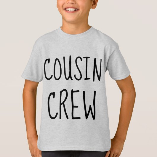T-SHIRS VAN COUSIN CREW T-SHIRT (Voorkant)