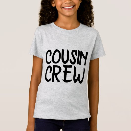 T-SHIRS VAN COUSIN CREW T-SHIRT (Voorkant)