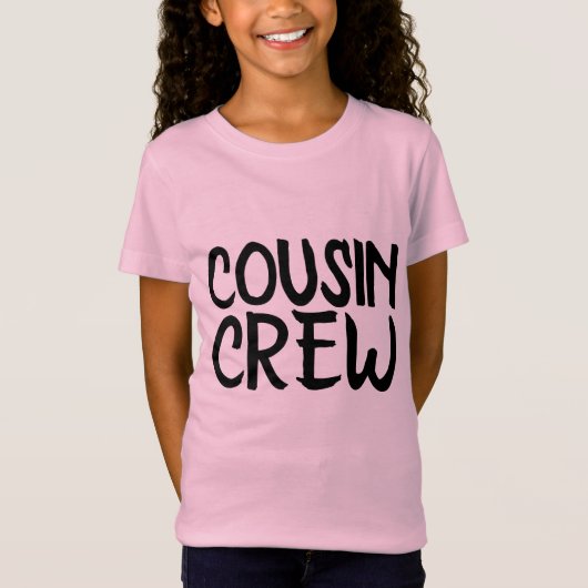 T-SHIRS VAN COUSIN CREW T-SHIRT (Voorkant)
