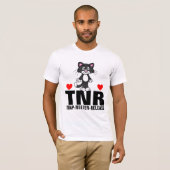 T-SHIRS VOOR TNR CAT-TRAP NUETER RELEASE T-SHIRT (Voorkant volledig)